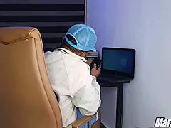 Hot Stepmom Sucking And Slopping On Big Cock Swallow Cum In Mouth!