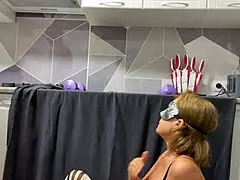 Watch the spermhungry old lady give a taboo blowjob and swallow?