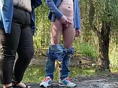 Mature milf in panties and stepson enjoy private time