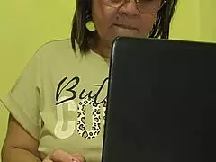 Stepmom fucks stepson for failing the cycle