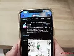 Audrey Madison's blindfold prank turns taboo with Oliver Faze