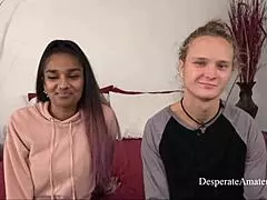 Καυτές μεγάλοβυζες MILF πηδιούνται άγρια μουνιά σε κάστινγκ