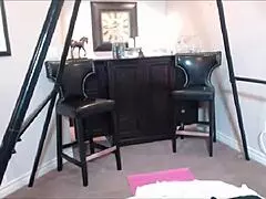 maxine x takes that long dildo inside her oriental pussy slit