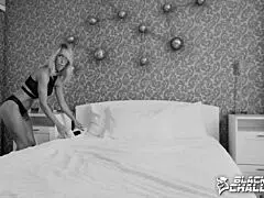 Submissive busty french canadian slut wife mary-queen fox backstage