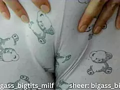 Camel Toe - Cameltoe with Pajama, Featuring Latina Milf Spreading Wet Pussy