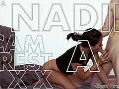 oh man, i cummed on nadie's sweet ass free