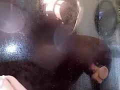 i got caught using my new toy in the shower