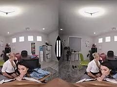 Naughty america interns fuck their bosses in this naughty office scene