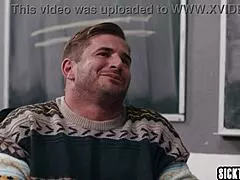 two big ass teachers fucked by colleague after he got caught masturbating 😏