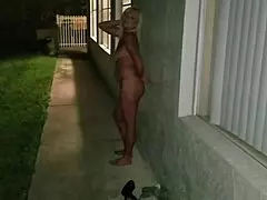 who needs clothes when you're out in public at night?