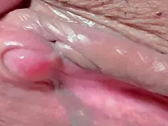 Amateur pink pussy 237 days after losing her virginity. What happened next?