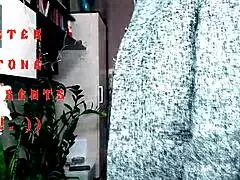 Sexy granny blowjob close-ups of passionate oral