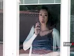 My 60 yo asian step nana is hotter than girls my age, getting hardcore pov pussy action