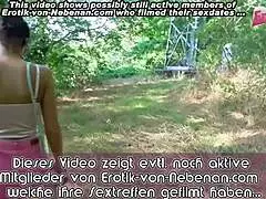hübsche deutsche schwarzhaarige teen 18+ im wald gefickt