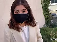 Putalocura - La Caliente Latina Marina Gold Pillada Y La Chupa En La Calle