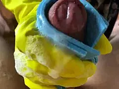 Stepmom Washed My COCK Until I CUM