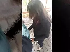 best pov forest fuck and cum swallow by mature beauty candi annie