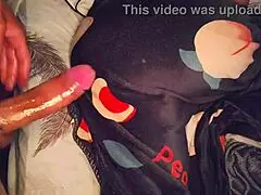 Depraved Stepfather Masturbates Watching Sleeping Stepdaughter Before Morning Creampie