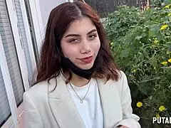 Putalocura - La Caliente Latina Marina Gold Pillada Y La Chupa En La Calle