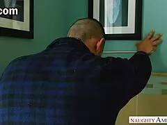 Tyler seduces Ariella Ferrera with forbidden lustful emotions