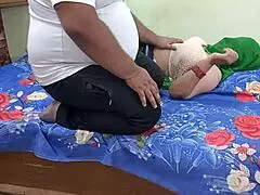 The young amateur boyfriend anal fucks his indian desi muslim girlfriend in doggy style with full hindi audio pov