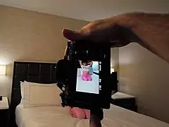 I tricked this hot girl with huge tits to fuck my massive cum-covered cock, oh god it's so bigg