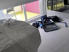 Big tit party slut heads for threesome cum 😈