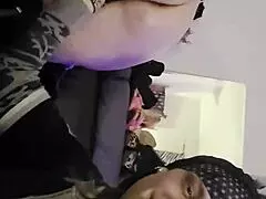 Candid Sandra Gets Her Asshole Eaten And Finger Fucked On Amateur Home Video