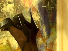 Fucking latina big tits mom in slutty high heels