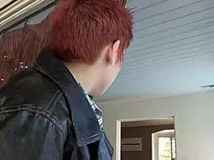 lesbian sex with big tits mom in stockings and lingerie