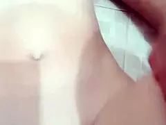 POV: Young Redhead Stepsister Fucked Wildly in Shower!