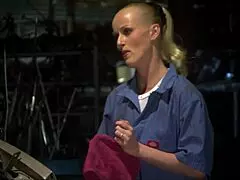 Licking her twat easily makes this horny blonde whore go for balls deep anal impaling