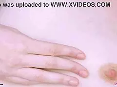 alluring brunette shows her body charm