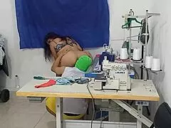 I tempted coworker, he sucked my vagina