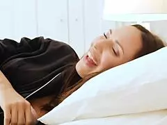 tiny young milf fucks hard in homemade sex tape with lilu moon