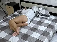 Can Stepmom's Tight Ass Resist Stepson's Anal Thrust?