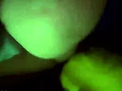 Latina teen girlfriend bends over for intense pleasure