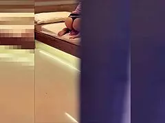 Caught that big-ass stepmom masturbating in her room!