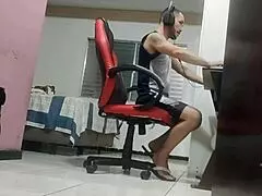 Stepmother's Emotional Anal Play Caught By Stepchild