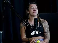 veja a entrevista safada e cheia de putaria com a flor de damiana com vovô moai no porn cast brazil - parte 5 watch on sheer red