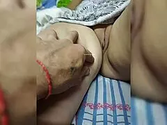 Long foreplay leads to hard cock