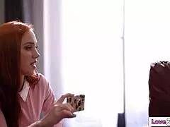 these lesbian teachers are having a wild foursome meeting