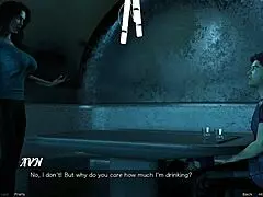 stranded in space, hot blue haired milf date night 😏