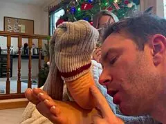 Santa's Obsession With Feet Worship And Licking