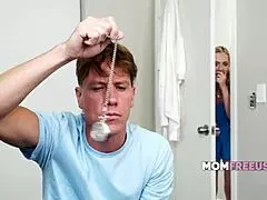 idiot thinks he actually his step aunt she just is a pervert and he doesnt know it