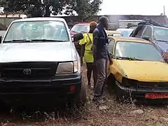 mechanic squirts in ass at garage