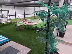 My step-son rubbed lotion on my tatts then he fucked me.