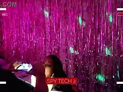 Asian stripper Maxine gets dicked by stunt cock at the club.