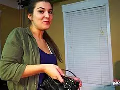 horny coed friends jennifer and vicky look for a tasty cum halloween treat