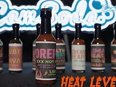 Minik 18+ MILF am dudaklarıma acı sos döküp BBC challenge yaptım